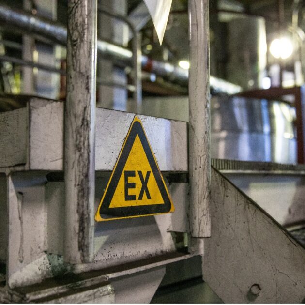 Photo d'un site industrielle en zone ATEX