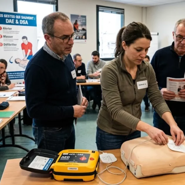 Formation défibrillateur DEA-DSA